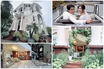 Biệt thự đồ sộ như lâu đài của nhà chồng Á hậu Quỳnh Châu