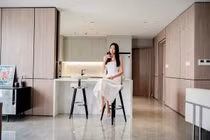 Penthouse 130m2 view Hồ Tây của Hoa hậu Lương Thùy Linh 