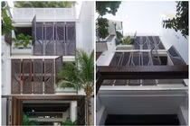 Độc đáo ngôi nhà lấy cảm hứng từ lá dừa Nam Bộ