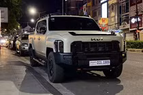 Kia Tasman 2025 - bán tải off-road đầu tiên bất ngờ lăn bánh tại Việt Nam