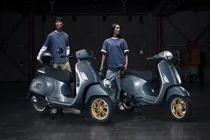 Mục sở thị Vespa Sprint 150 Blu Officina 8 2025 giá 123 triệu đồng