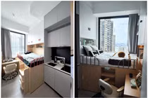 Bất ngờ căn hộ 12m2 tiện nghi không kém "biệt thự" 