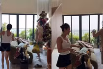 Cận cảnh căn hộ thông tầng của Văn Mai Hương