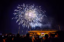 Hà Nội bắn pháo hoa tầm cao dịp nghỉ lễ Giỗ tổ Hùng Vương, 30/4-1/5