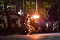 Màn trình diễn ấn tượng của lực lượng Cảnh vệ CAND bên hồ Gươm