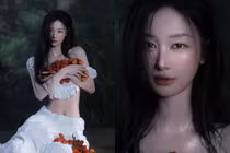 Jun Vũ "gây sốt" với bộ ảnh mới: Xinh đẹp "mọng nước" bên... cà chua bi