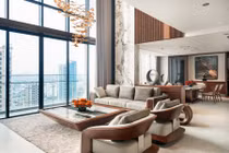 Cận cảnh penthouse view Hồ Tây đắt giá của gia chủ 4 tuổi 