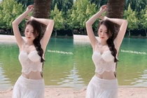 "Cô giáo hot girl" nổi tiếng nhất cõi mạng khoe dáng nuột nà