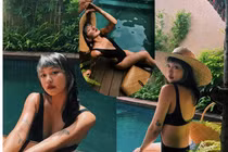 Hot girl Mi Vân khoe ảnh được con gái chụp như... tạp chí