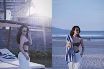 Vợ cầu thủ Phan Văn Đức khoe dáng với bikini