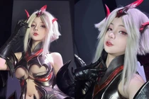 Sợ flop nữ cosplayer tái xuất với giao diện khó rời mắt