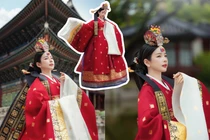 DJ Mie bất ngờ với giao diện hoàng hậu Hàn Quốc