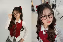 Nữ rich kid CHAO hóa thân thành cô nữ sinh gợi cảm