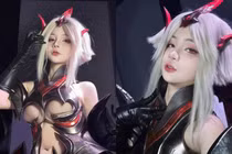 Sợ flop nữ cosplayer tái xuất với giao diện khó rời mắt