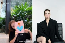 Cựu hot girl Huyền Lizzie khoe sổ đỏ làm netizen "xin vía"