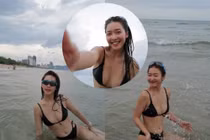 Khả Ngân làm netizen "dậy sóng" khi diện bikini đầy quyến rũ