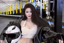 Hot girl Võ Ngọc Trân "đốt cháy" đường đua Go Kart