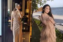 Vợ Đoàn Văn Hậu lên cân, gu thời trang ngày càng quyến rũ