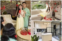 Bên trong biệt thự 200m2 của Thúy Diễm - Lương Thế Thành