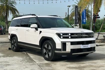 Hyundai SantaFe Hybrid 2025 về Việt Nam "uống xăng" chỉ 5lít/100km