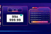 Biển số 99A-999.99 của Bắc Ninh "gây sốc", chốt giá gần 28 tỷ đồng