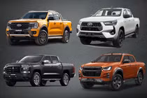 Doanh số xe bán tải tháng 10/2025 tại Việt Nam, Isuzu D-Max ế nhất