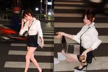 Trang Nemo “hóa thân” thành cô thư ký quyến rũ, gây chú ý với thần thái 