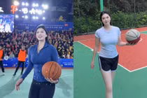 "Nữ thần" bóng rổ xứ Trung sở hữu body hoàn hảo "không chỗ chê"