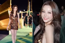“Phú bà” Huyền Baby lộng lẫy trong bộ váy dự tiệc, nhan sắc mặn mà gây chú ý