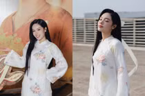 Á quân The Face Việt Nam 2018 diện áo dài ra mắt phim mới cực đẹp