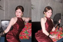 "Nữ tiếp viên hàng không vạn người mê" diện sườn xám đẹp miễn chê