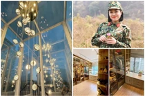 Bên trong căn nhà nhiều tầng giữa Hà Nội của MC Hoàng Linh