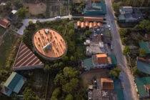 Báo Mỹ hết lời ca tụng ngôi nhà hình elip độc đáo ở Nghệ An 