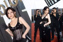 Huyền Baby bị 'team qua đường' chụp lén, nhan sắc đời thật ra sao?