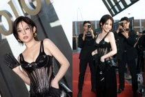 Huyền Baby bị 'team qua đường' chụp lén, nhan sắc đời thật ra sao?