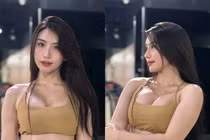 Gymer Trang Lê “đốt mắt” người xem với khoảnh khắc nóng bỏng trong phòng tập