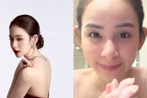 Mặt mộc đẹp "vô địch Việt Nam" của dâu hào môn Hương Liên