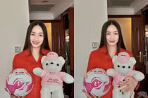 “Hot girl bóng đá” Hoàng Loan rạng rỡ trước lên đường đấu SEA Games 33