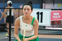 Hiền Hồ gây chú ý với visual hiện tại trên sân pickleball