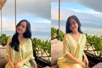 Vợ cầu thủ Hà Đức Chinh khoe nhan sắc ngọt ngào trong chuyến đi biển