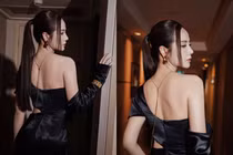 Huyền Lizzie ‘xả suộc’ ảnh đẹp, khoe lưng trần quyến rũ khiến fan xuýt xoa