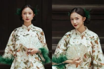 Hot girl Salim lên đồ lồng lộn diện Tết, nhan sắc ngọt ngào