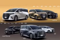 [GALLERY] Toyota ra mắt "chuyên cơ mặt đất" Alphard hybrid sạc điện giá rẻ