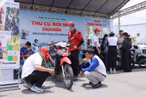 Honda Việt Nam triển khai “thu cũ đổi mới” cho người dùng xe máy