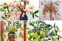 Những bình quả lạ trang trí nhà đẹp mê mẩn đang gây sốt 