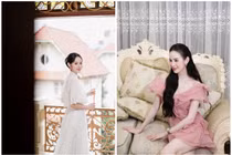 Biệt thự như "khách sạn hạng sang" của Hương Liên trước khi làm dâu hào môn
