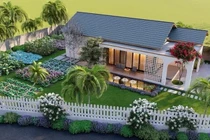 10 mẫu nhà vườn đẹp như khu nghỉ dưỡng 