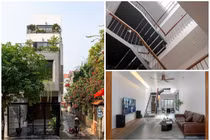 Mãn nhãn ngôi nhà như "ốc đảo xanh" giữa lòng Hà Nội 