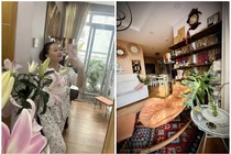 Ngôi nhà ngập sắc hoa của ca sĩ Thu Phượng và chồng Tây