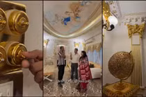 Toàn cảnh biệt thự "dát vàng" gây xôn xao mạng xã hội